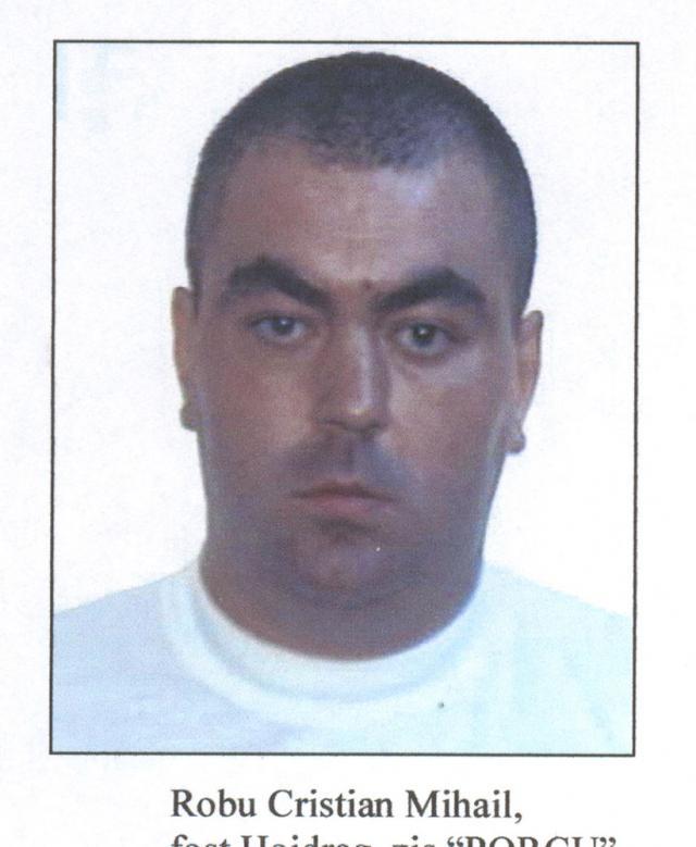 Cristian Mihail Robu, fost Hoidrag, zis „Porcu”, nu a fost de găsit pentru a putea fi pus în aplicare mandatul de executare a pedepsei