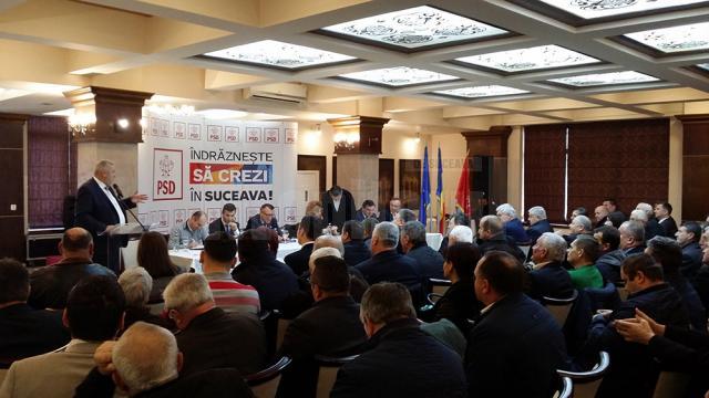 Social-democraţii suceveni vor să organizeze mitinguri pentru susţinerea programului de guvernare al PSD