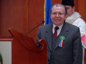 Istoricul Mihai Ștefan Ceaușu a primit titlul de Cetățean de Onoare al judeţului Suceava