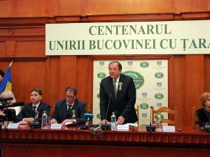 Flutur: "De Ziua Bucovinei s-a dat startul Centenarului Marii Uniri"