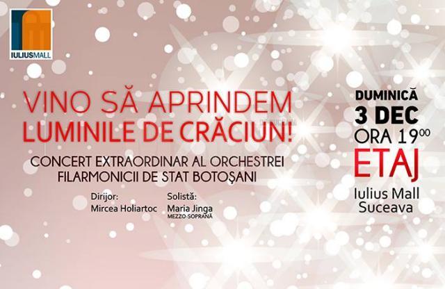 Concert extraordinar al Orchestrei Filarmonicii de Stat Botoșani, la Iulius Mall