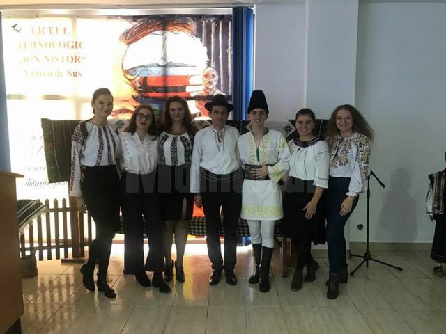 Ziua Bucovinei a fost sărbătorită la Liceul Tehnologic Vicovu de Sus