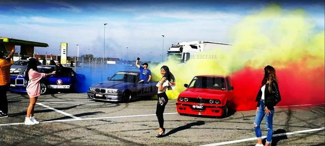 Tricolorul României a fost creat din fumul anvelopelor în videoclipul lansat de rapperul rădăuţean Giemsi