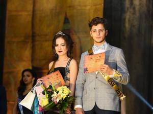 Miss şi Mister Boboc USV 2017 - Sanda Glandaniuc şi Lucian Apopei