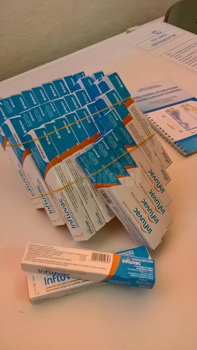 DSP Suceava a început distribuirea a 32.500 de doze de vaccin antigripal către medicii de familie