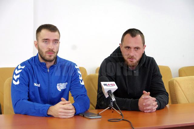 Extrema Andrei Olariu și antrenorul Adrian Chiruţ