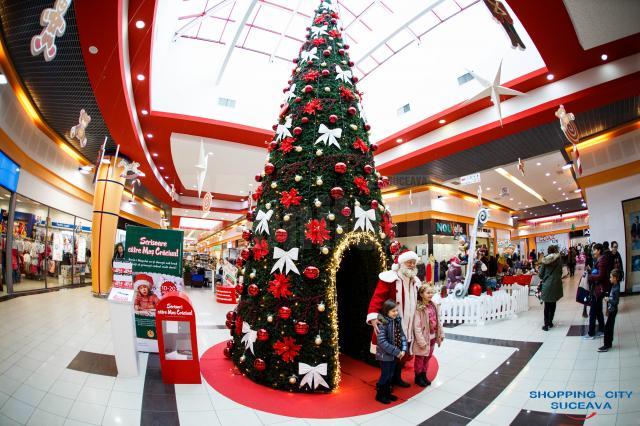 Moș Crăciun împlinește dorințe la Shopping City Suceava!