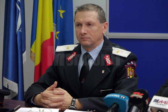 Şeful ISU Suceava, gen. de brigadă Ion Burlui