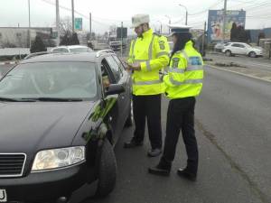 "Cedează volanul când bei", amplă acţiune de prevenire a accidentelor desfăşurată de poliţie
