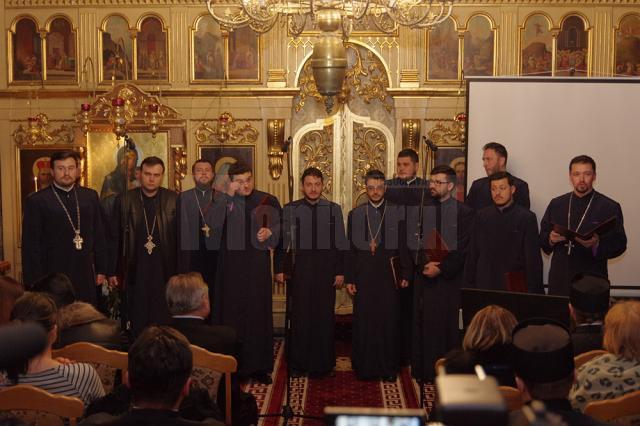 Corala bărbătească ortodoxă „Armonia” a susținut un concert de excepție la Biserica „Sf. Dumitru” Suceava