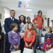 Poliţiştii au fost Moş Crăciun pentru copiii din Centrul de plasament ,,Visătorii” din Fundu Moldovei
