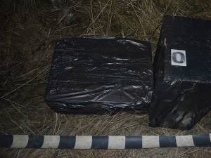 Contrabandist cu cetăţenie româno-ucraineană, prins, şi 6.000 de pachete de ţigări, confiscate, la Văşcăuţi