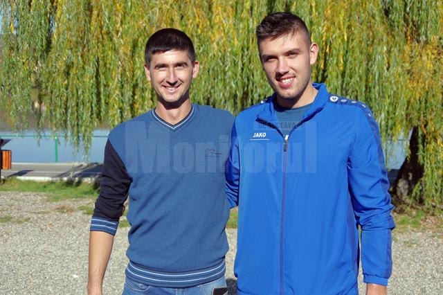 Cosmin Pascari alături de antrenorul său, Ioan Despa