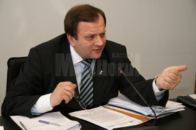Preşedintele Consiliului Județean Suceava, Gheorghe Flutur