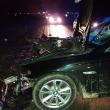 Cele doua persoane din autoturismul BMW au fost rănite și au ajuns la spital