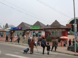 Control în zona Pieţei Mari din Suceava