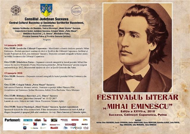Festivalul literar „Mihai Eminescu”