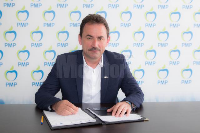Marian Andronache a declarat că va candida pentru funcţia de preşedinte al filialei judeţene PMP