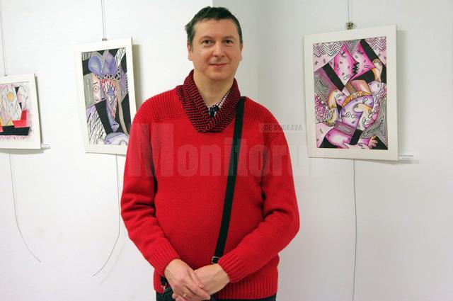 „Geometrie în culori”, prima expoziție de artă contemporană a artistului plastic Cătălin Alexandru Chifan