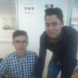 Andrei a fost ajutat și de colegul său Ciprian Paiu în realizarea proiectului