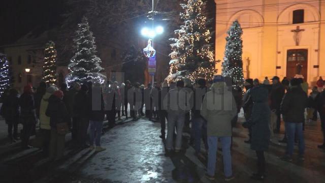Protest anti-PSD, la Suceava 2