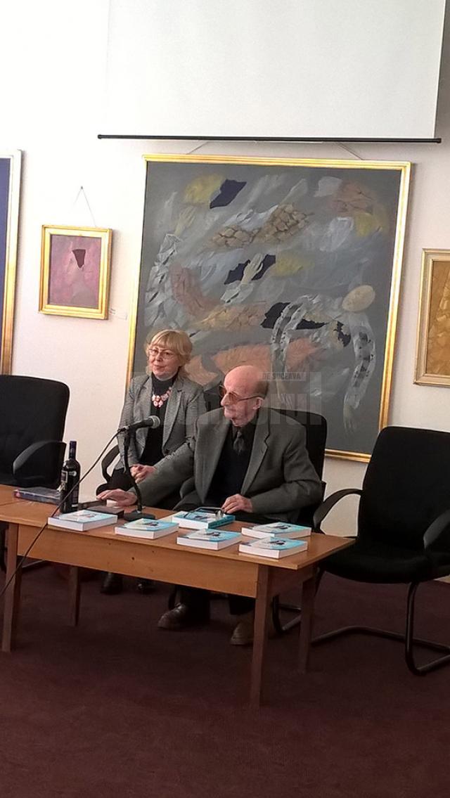 Prof. dr. Elena Brândușa Steiciuc si scriitorul Eugen Dimitriu