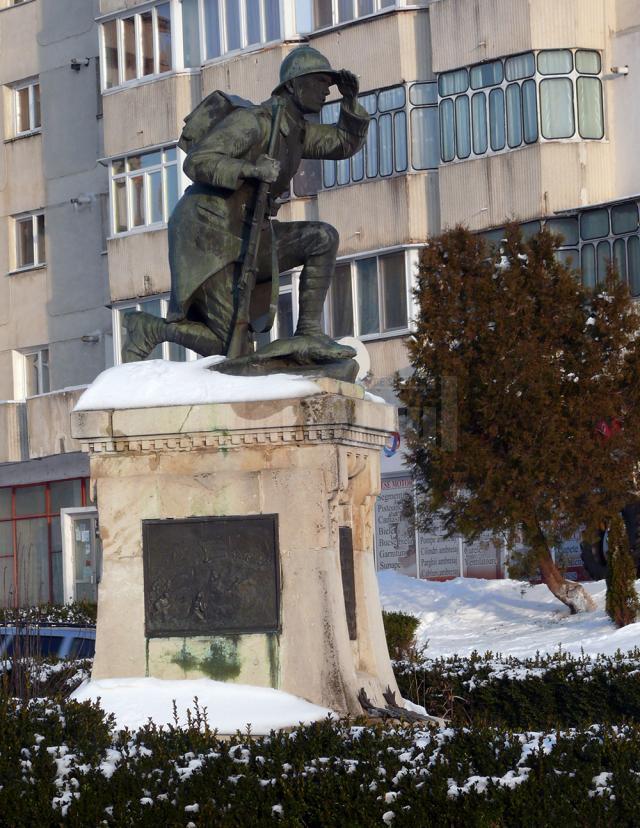 Monumentul militarului grănicer de la Fălticeni