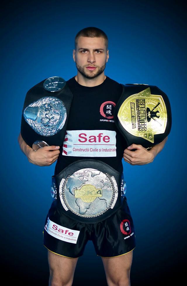Suceveanul Andrei Ostovanu a câştigat prima sa lupta în 2018 într-o puternică gală la Sibiu