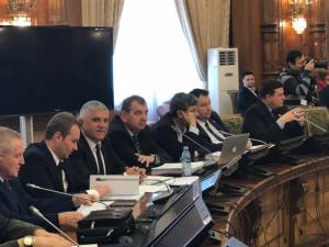 Deputatul PNL de Suceava Dumitru Mihalescul în comisia de audieri