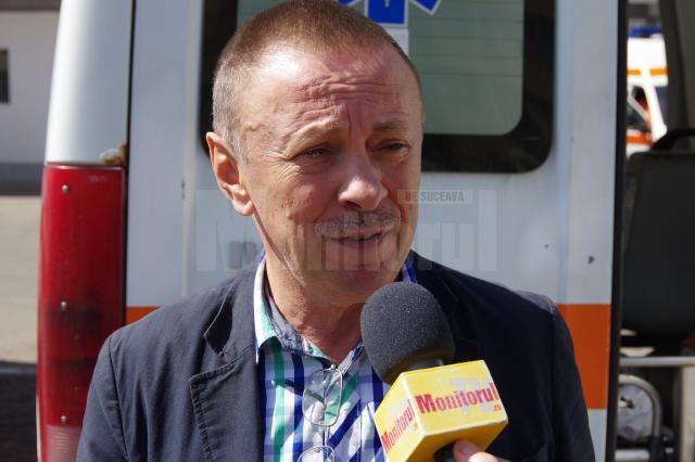 Dr. Alexandru Lăzăreanu, managerul Serviciului Judeţean de Ambulanţă Suceava
