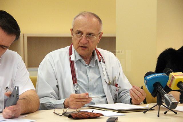 Dr. Mihai Ardeleanu, purtătorul de cuvânt al Spitalului Județean de Urgență Suceava