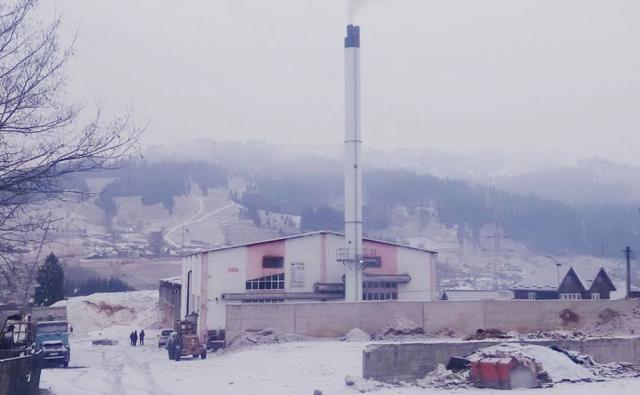 Centrala termică din Vatra Dornei nu a funcționat vineri timp de câteva ore. Foto: Monitorul de Dorna