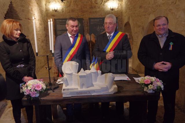 Primarii din Suceava și Soroca au semnat un protocol de înfrățire între cele două municipii