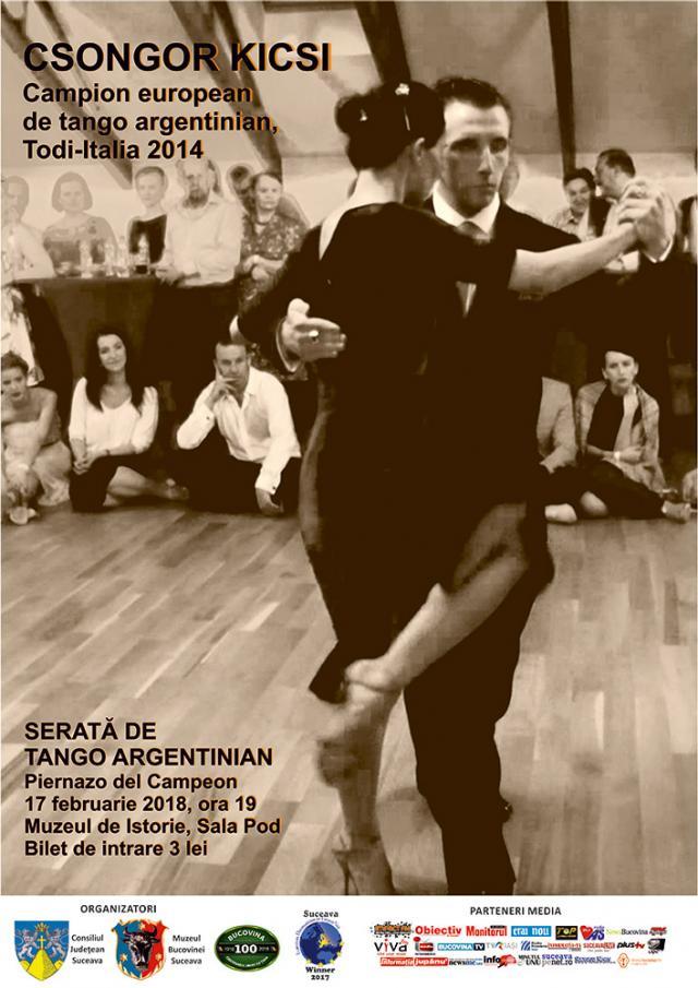 Tango argentinian, la Muzeul de Istorie Suceava