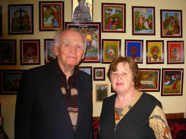 Soţii Alina Andruhovici şi Filon Lucau. Foto: Ziarul Lumina