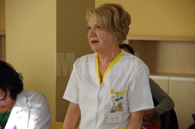 Dr. Dana Murariu, medicul-şef al secţiei de Neonatologie din cadrul Spitalului Judeţean