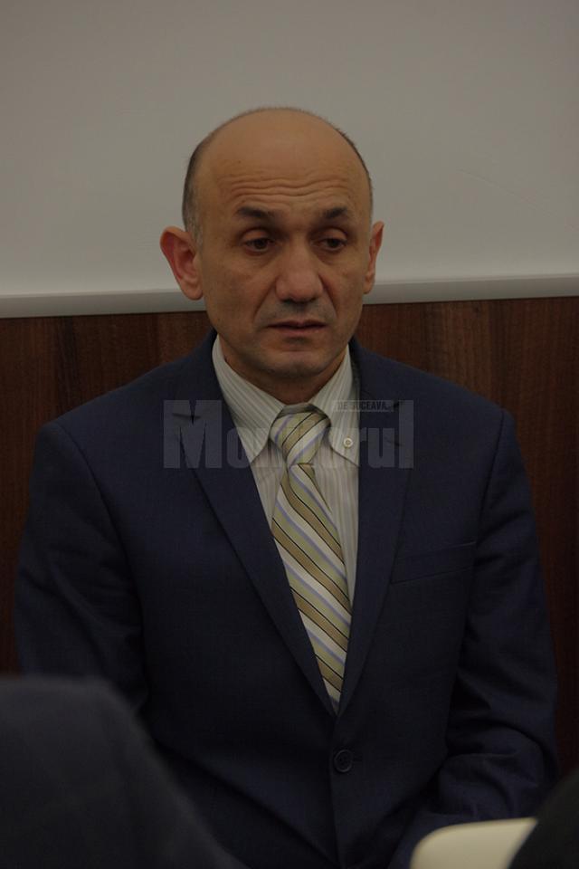 Inspectorul-şef al Inspectoratului Judeţean de Poliţie Suceava, comisarul-şef Adrian Buga