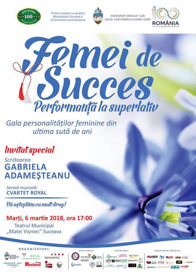 ”Femei de succes! Performanță la superlativ!", la Teatrul ”Matei Vișniec” Suceava