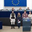 Elevii au avut șansa de a descoperi modul de funcționare a Parlamentului European
