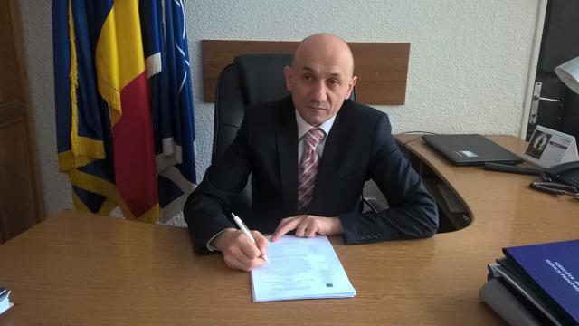 Comisarul-şef Adrian Buga, inspectorul-şef al IPJ Suceava