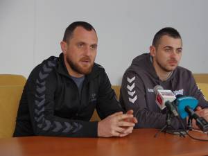 Adi Chiruţ şi Mihai Sandu speră ca Universitatea să facă un joc bun cu Turda, ca de fiecare dată