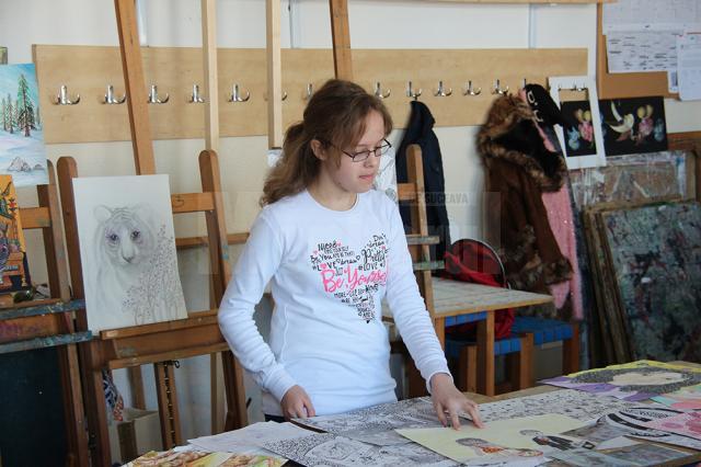 Recunoaştere internaţională pentru o elevă de 14 ani a Colegiului de Artă „Ciprian Porumbescu”