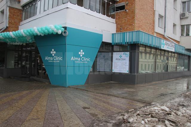 Noua clinică funcţionează într-un spaţiu modern, peste drum de Autogara Suceava