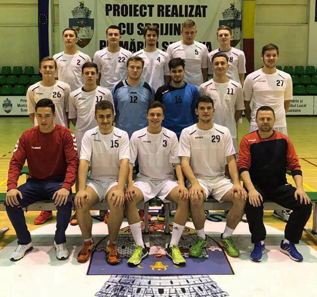Echipa de handbal juniori I LPS Suceava, antrenor Răzvan Bernicu