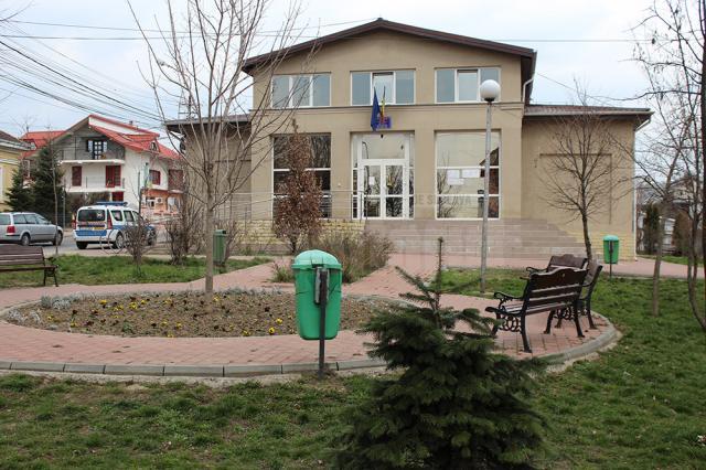 Sediul de Primărie din Burdujeni, unde va funcţiona centrul de permanență