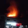 Incendiu puternic la Complexul comercial din  Broșteni