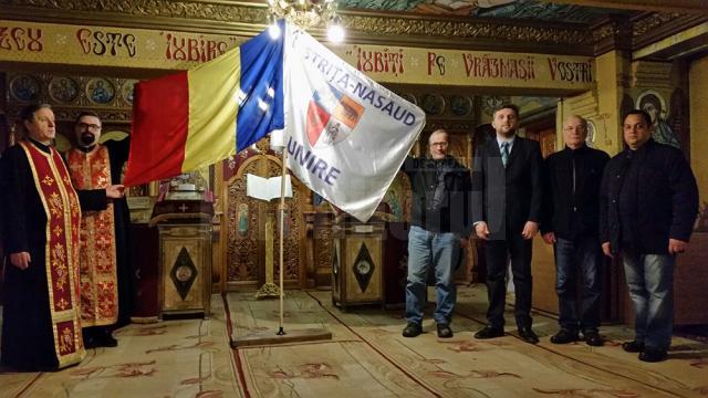 Steagul judeţului Bistriţa-Năsăud pe care este înscris cel mai însemnat cuvânt al românilor, Unire, purtat de bistriţeanul Francisc Antal, a poposit în ziua de 15 martie în Catedrala ,,Sfânta Treime” din municipiul Vatra Dornei