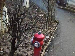 Cușnir a arătat că unii hidranţi sunt aproape imposibil de folosit având în vedere că au fost montaţi "în bășcălie"