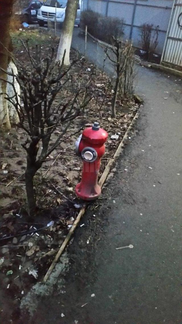 Cușnir a arătat că unii hidranţi sunt aproape imposibil de folosit având în vedere că au fost montaţi "în bășcălie"