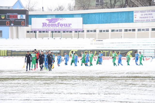 Bannerele cu Romfour sunt prezente și pe stadionul Areni, firma fălticeneană fiind unul dintre sponsorii Forestei